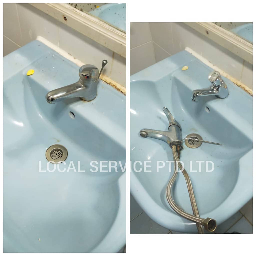 Supply And Replace New Basin Tap