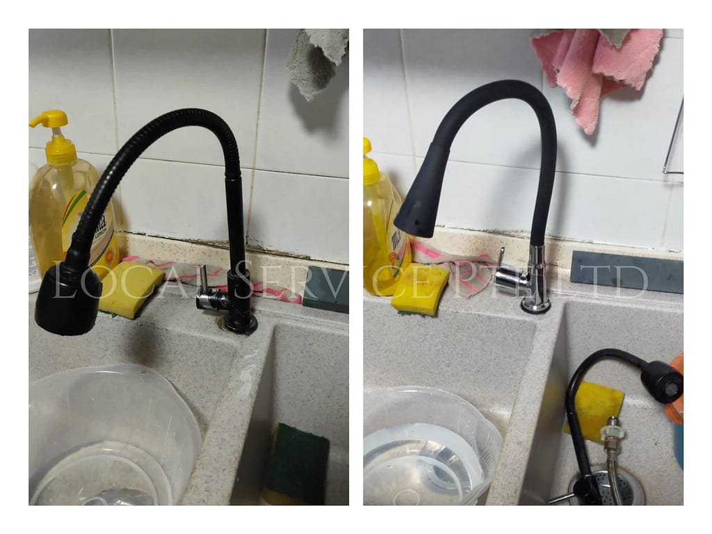 Supply And Replace Kitchen Tap