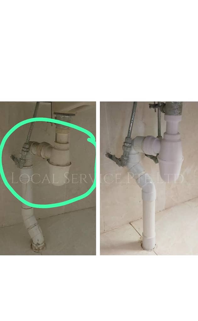 Supply And Replace Bottom Trap