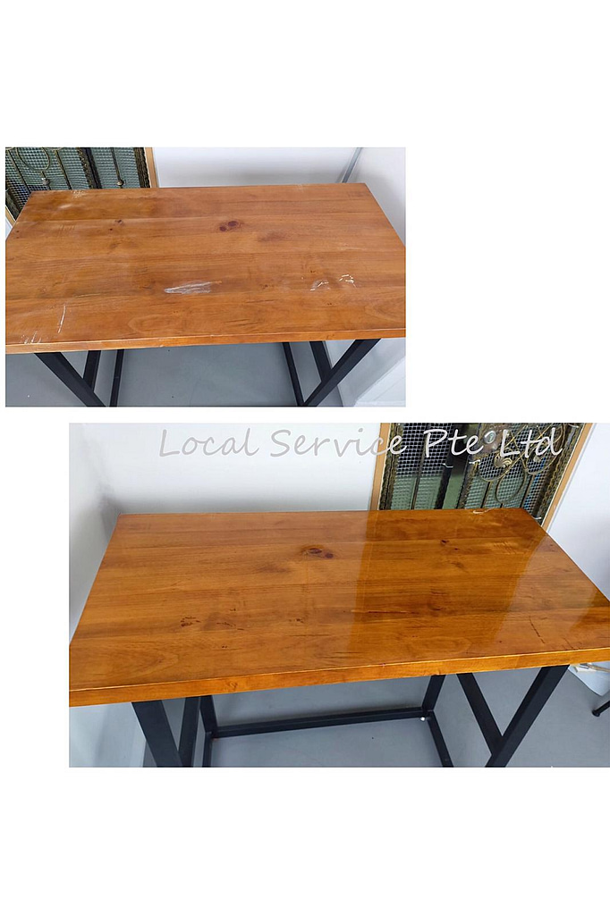Re-varnish Table Top At Woodlands St41