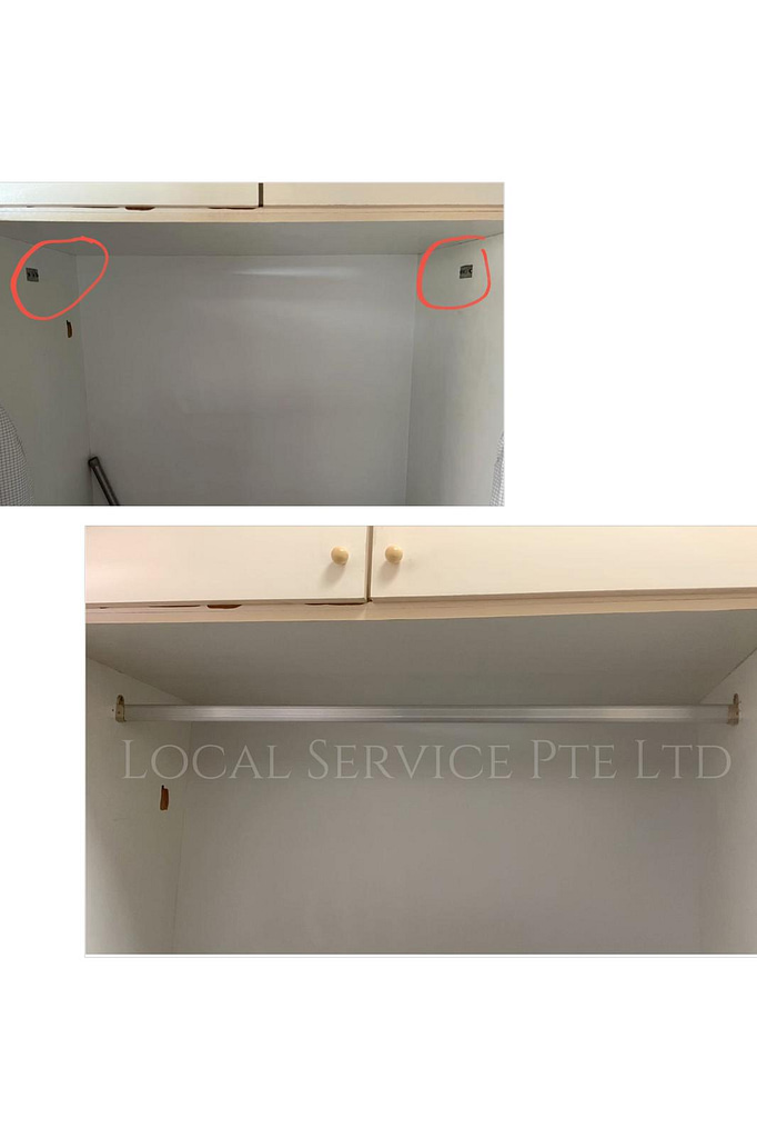 Supply And Replace Wardrobe Hanging Rod