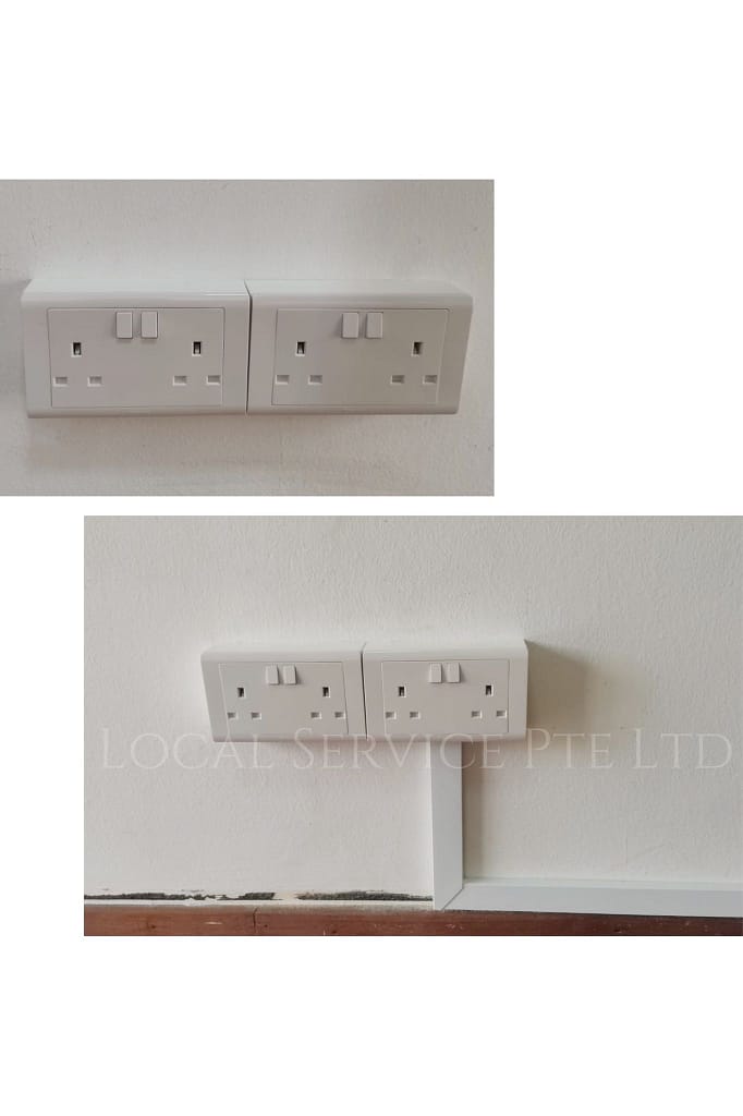 Supply And Install 2x13A Power Socket