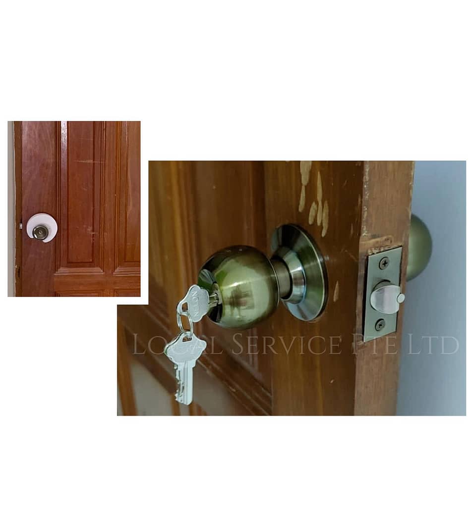 Supply And Replace Door Knob