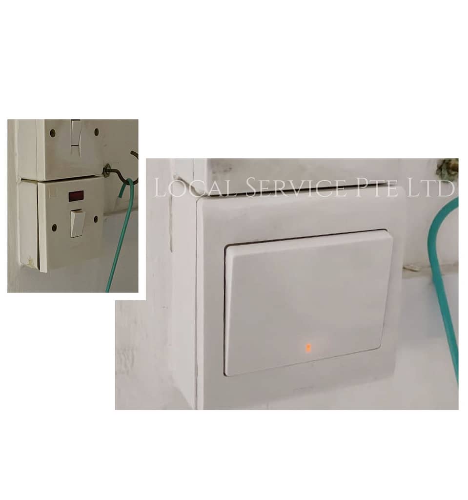 Supply And Replace Water Heater Switch At