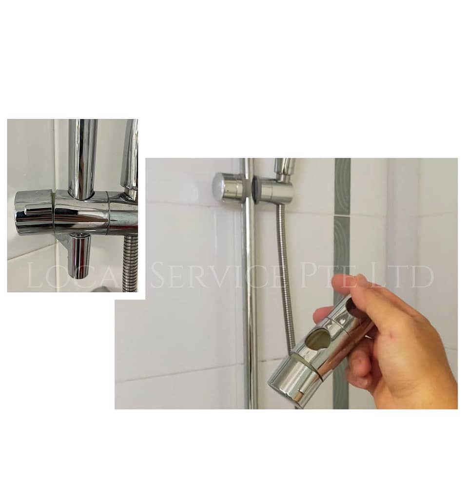 Supply And Replace Shower Head Holder