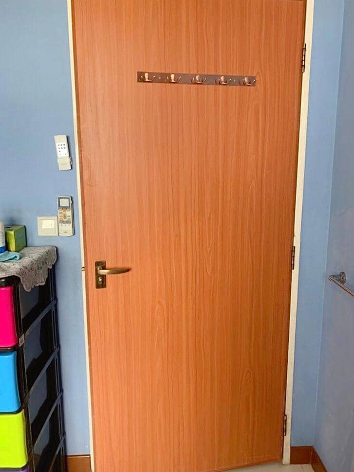 Re-laminate bedroom door