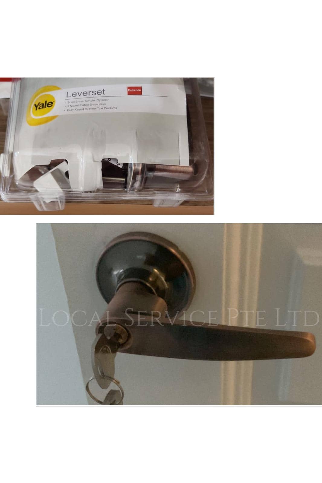 Replace Lever Lock Set